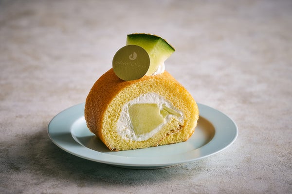 マスクメロンのロールケーキ