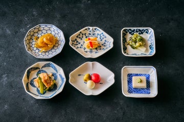 6種前菜小鉢盛り