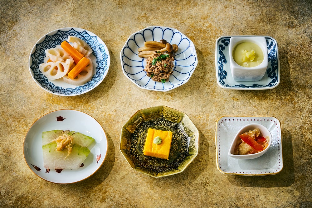 和洋中6種前菜