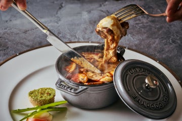和牛ハンバーグのオーブン焼き