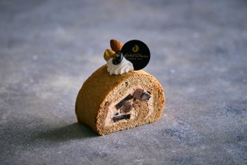 ほうじ茶のロールケーキ