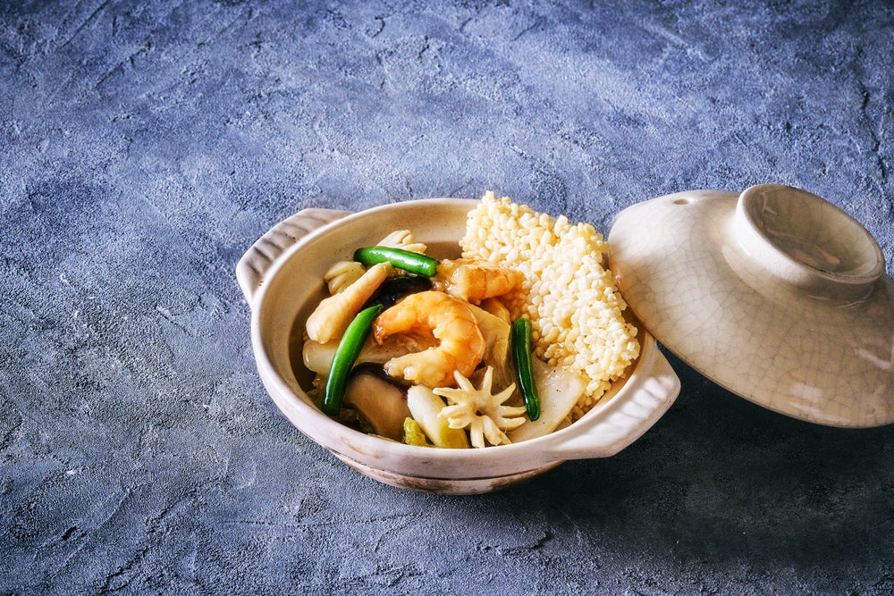 五目入りあんかけおこげ