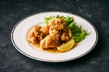 鶏の唐揚げ油淋鶏ソーズセット