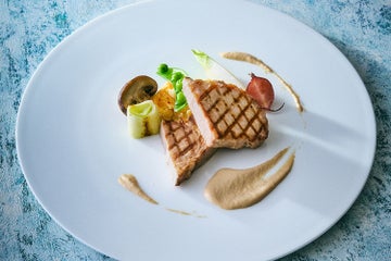 美豚肩ロースのグリル