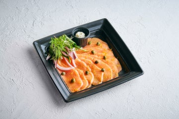 スモークサーモントラウトのシトラスマリネ