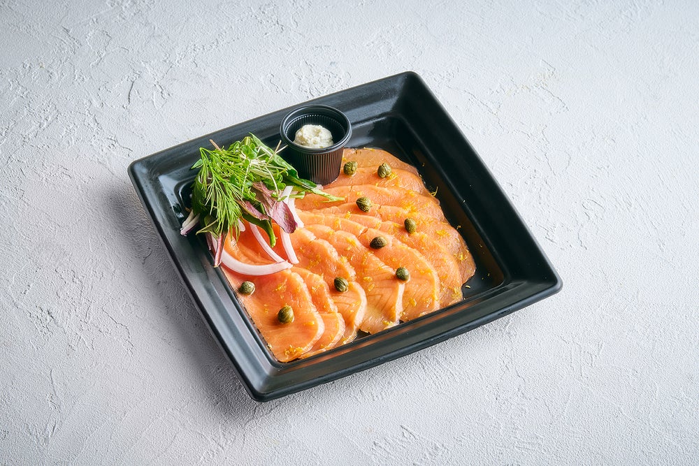 スモークサーモントラウトのシトラスマリネ