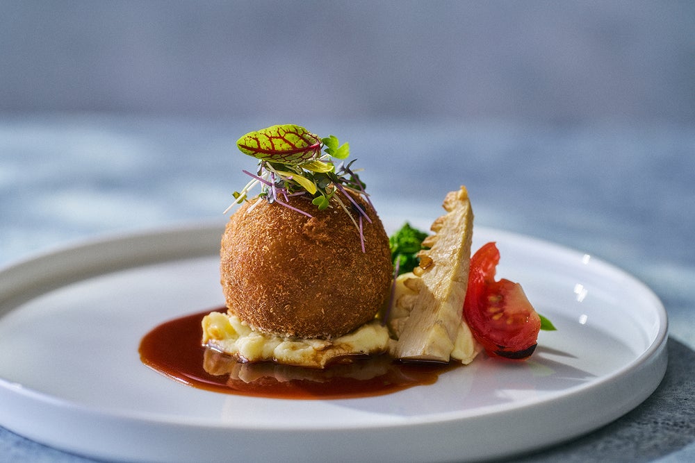 フリカデル風メンチカツ