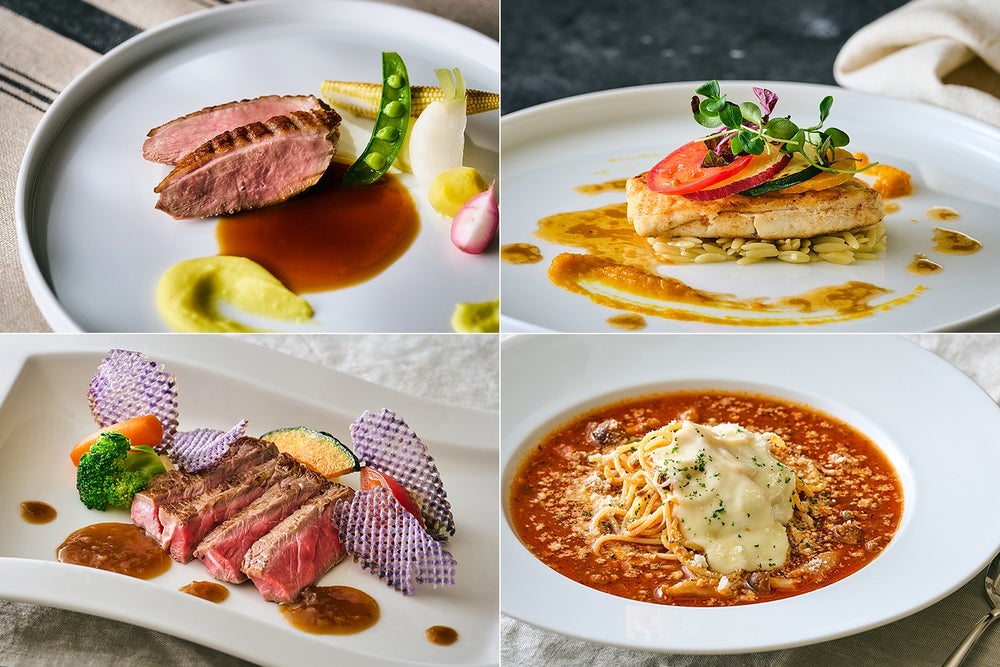 シーズナルセレクトランチ メインディッシュ4種