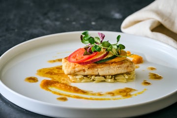 カレイと野菜の重ね焼き
