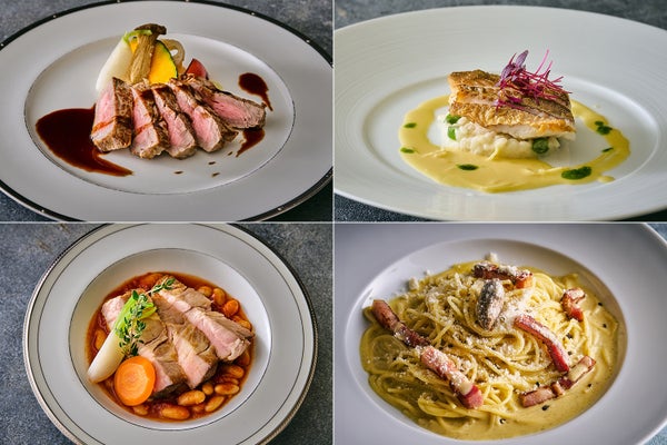 シーズナルセレクトランチ メインディッシュ4種